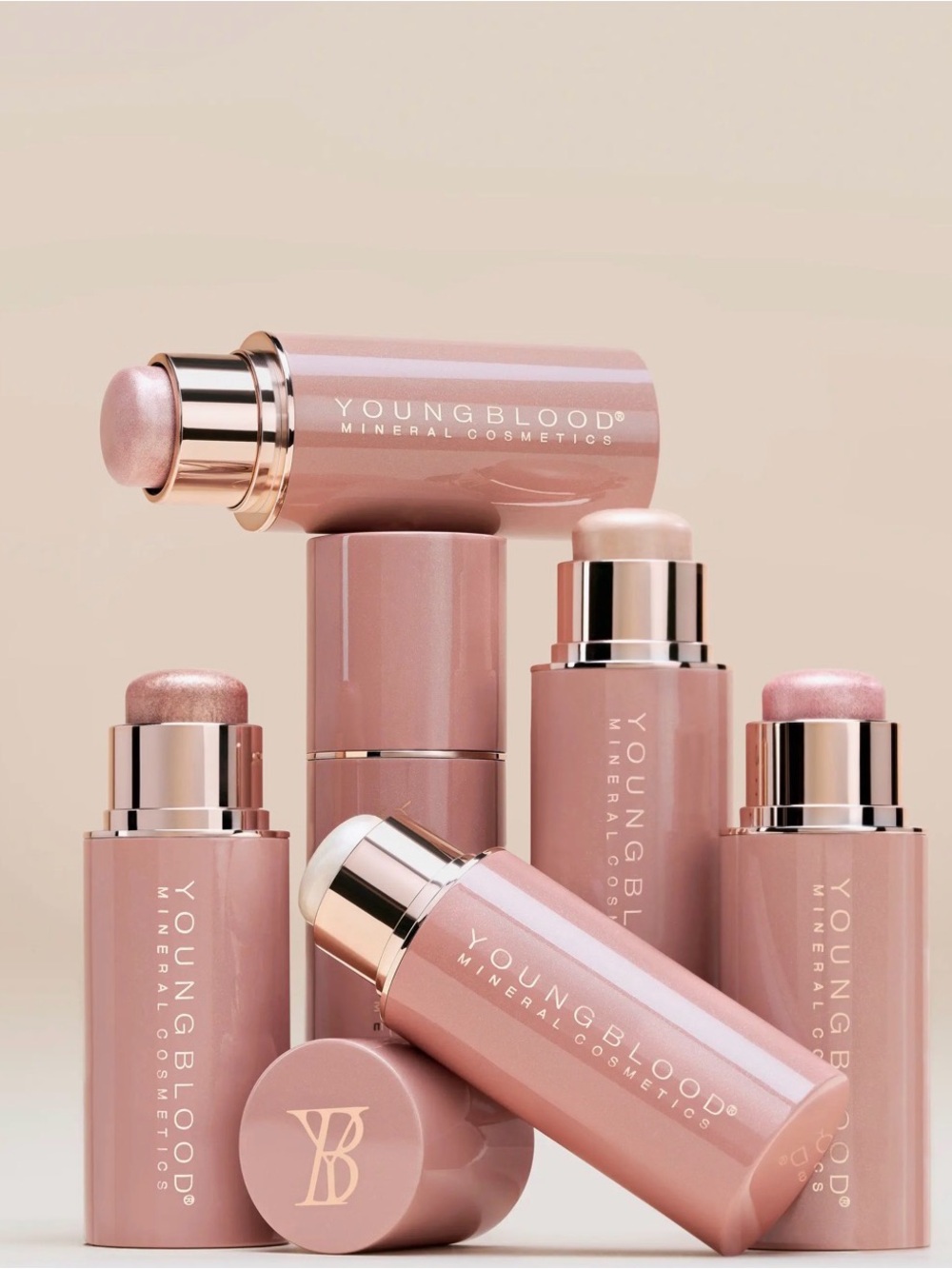 Youngblood Cream Highlighter Stick -champagne life